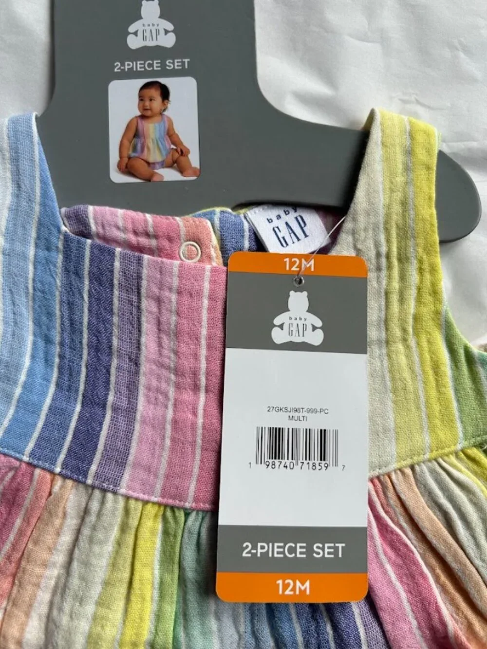 New! Baby Gap Girl's 2-Piece Outfit Set